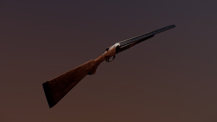 Winchester 21 3D Model