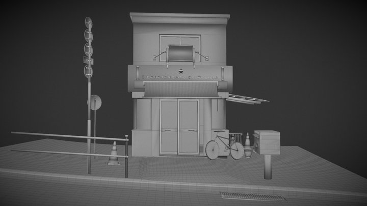 Departamento De Policia 3D Model