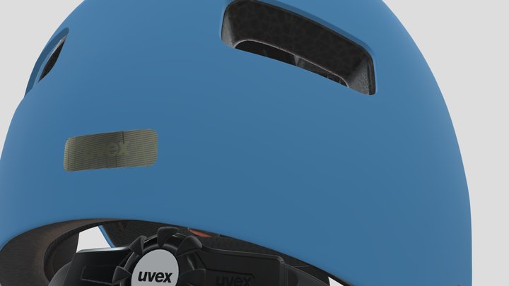 Urban Cycling Helmet 3D Model