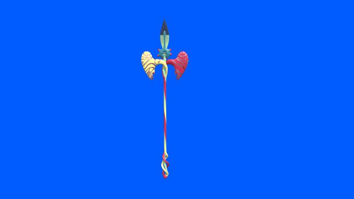 Fecto Elfilis' Spear 3D Model