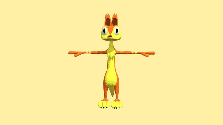 Daxter Model 3D Model