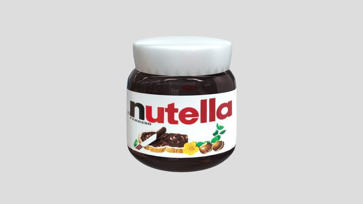 Nutella 3D Model