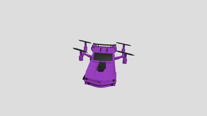 CARRO FANTASTICO 3D Model