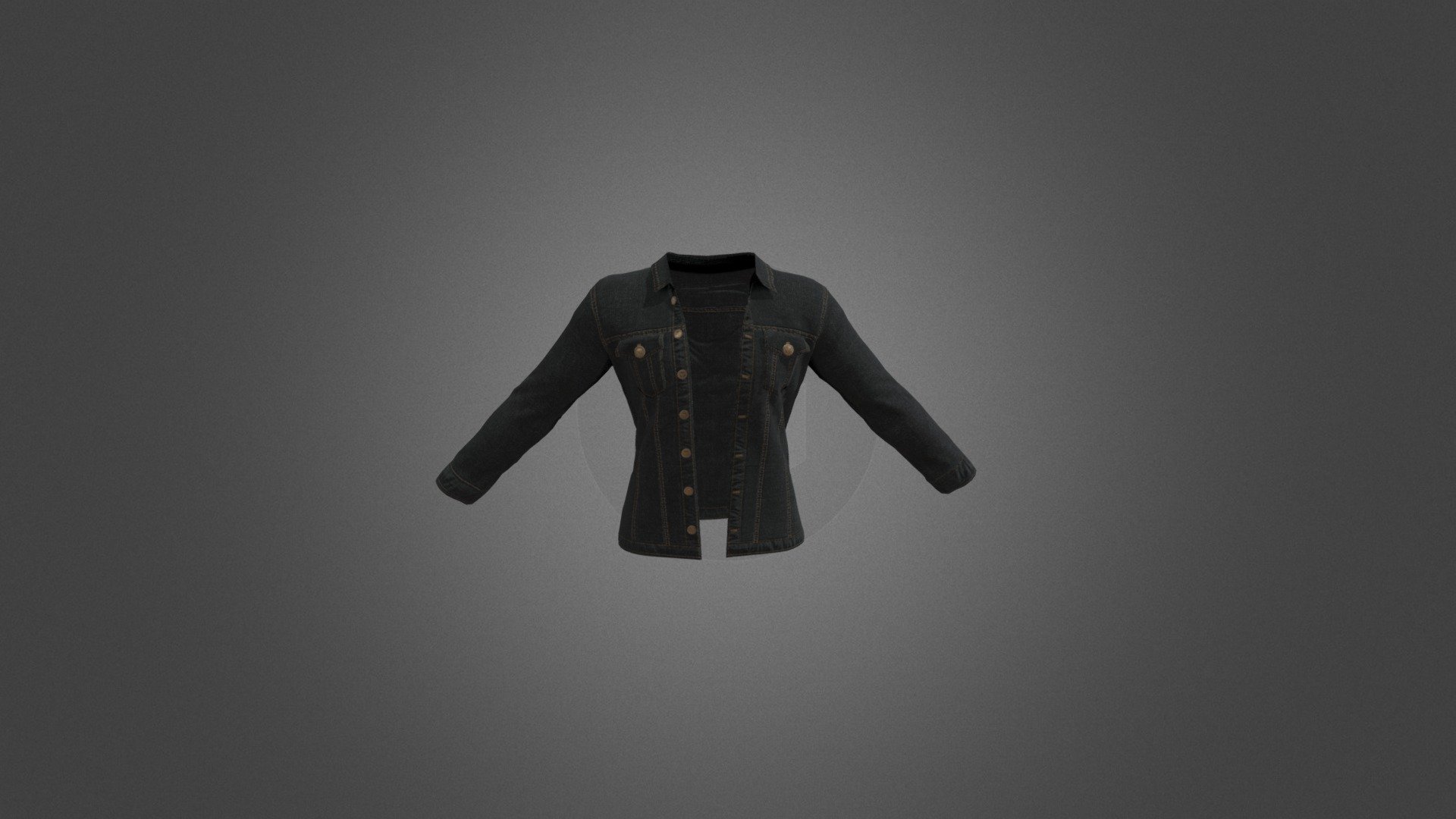Denim Jacket - 3D model by VirtualThreads [5e764aa] - Sketchfab