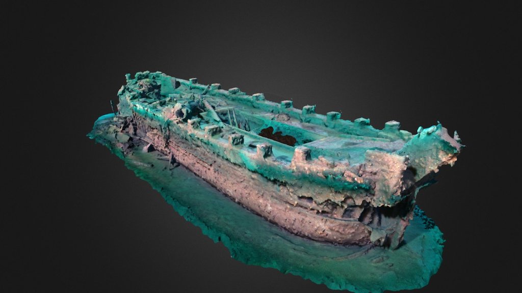 Underwater: Wreck of Salvage Barge YC-21