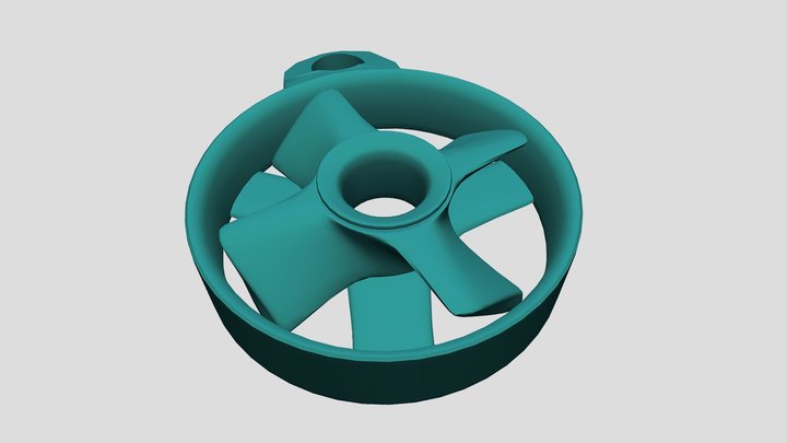 fidget spinner propeller 3D Model