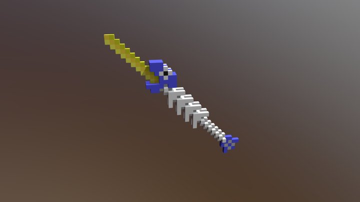 fish spear 3D Model