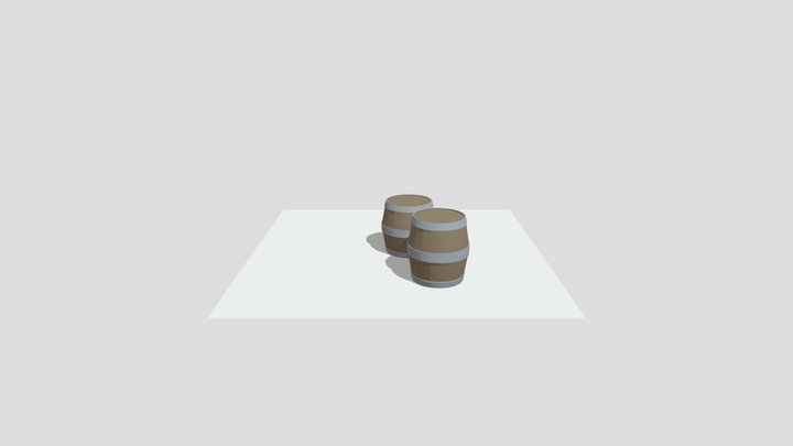 Barrel Test 3D Model