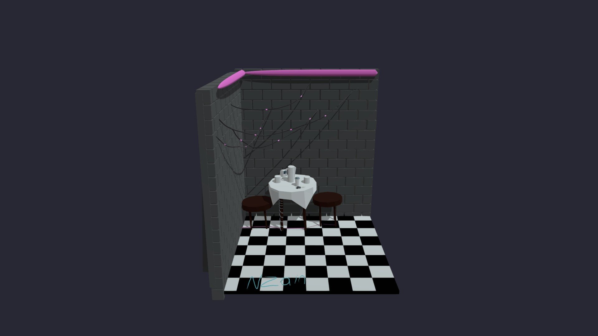 Lost among the waves (vaporwave)