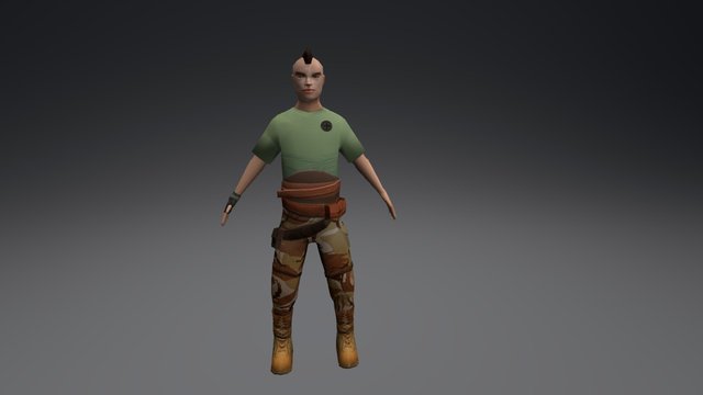 FirstCharacter 3D Model