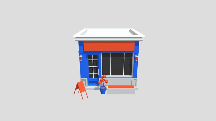 Minibar 3D Model