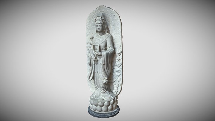 Marble Statue - Apple Photogrammetry 3D Model