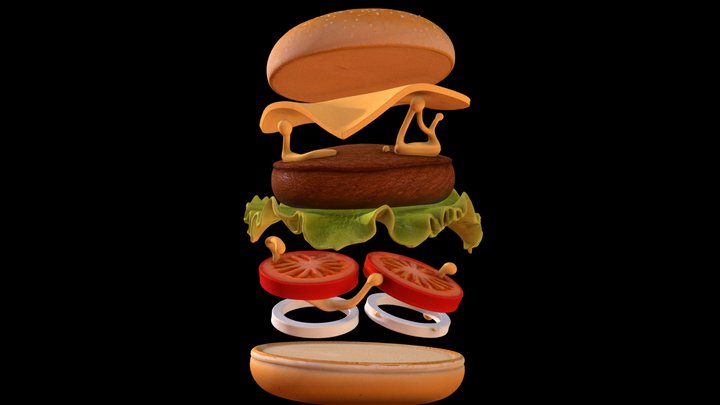 Exploded 3D models - Sketchfab