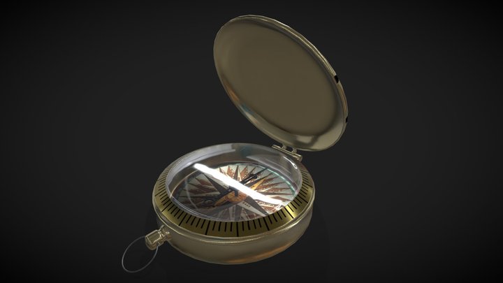 Compass 3D Model