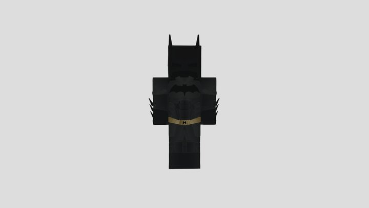 Batman Begins Minecraft 3D Model
