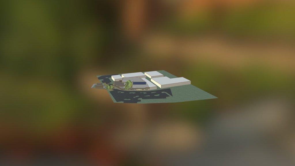 building roof - 3D model by aaron.moulton [5e7ee32] - Sketchfab