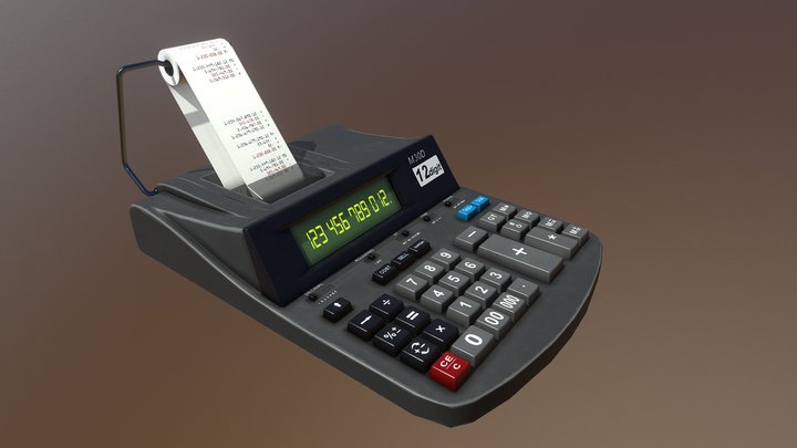 Cash Register 3D Model