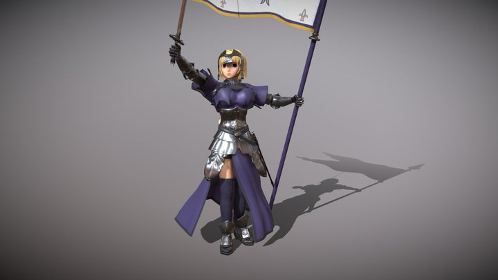 Jeanne D'arc - Fate 3D Model