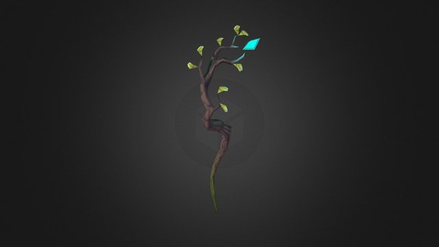 Staff 3D Model