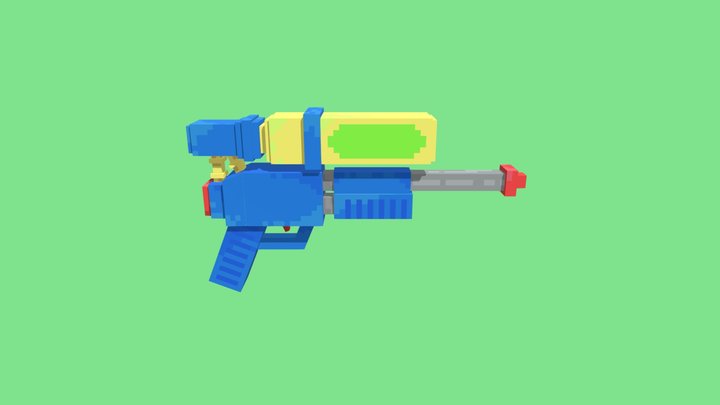 Super soker mc 3D Model