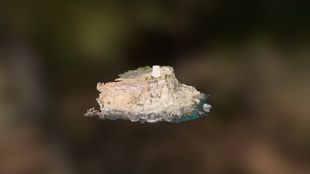 Għajn Tuffieħa Tower (Torri t'Għajn Mixkuka) 3D Model
