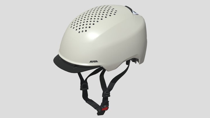 Alpina IDOL Helmet – High-Resolution 3D Scan 3D Model
