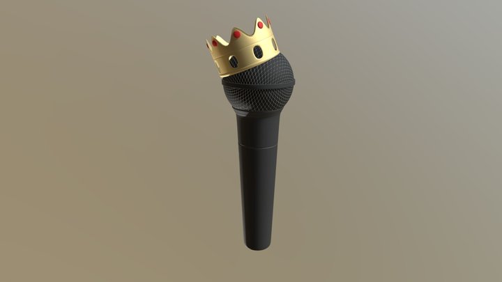 Microfoon Newage 3D Model