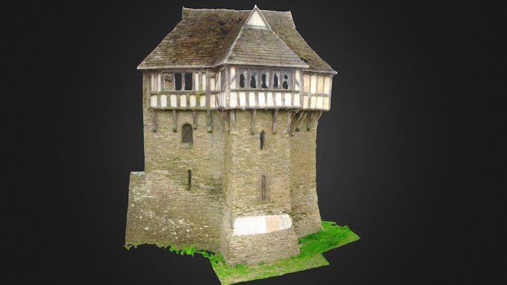 Stokesay N Tower 3D Model