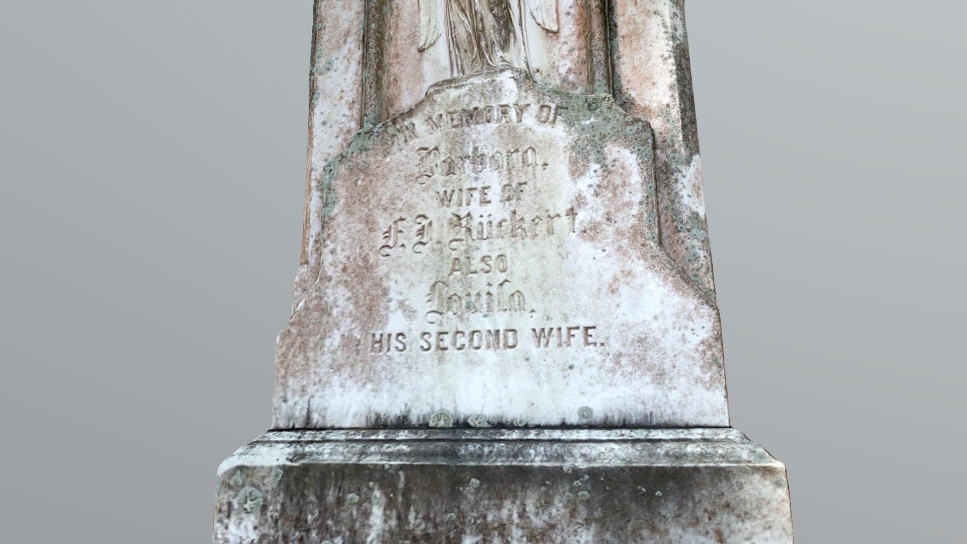 Also, His Second Wife / Bonaventure Cemetery