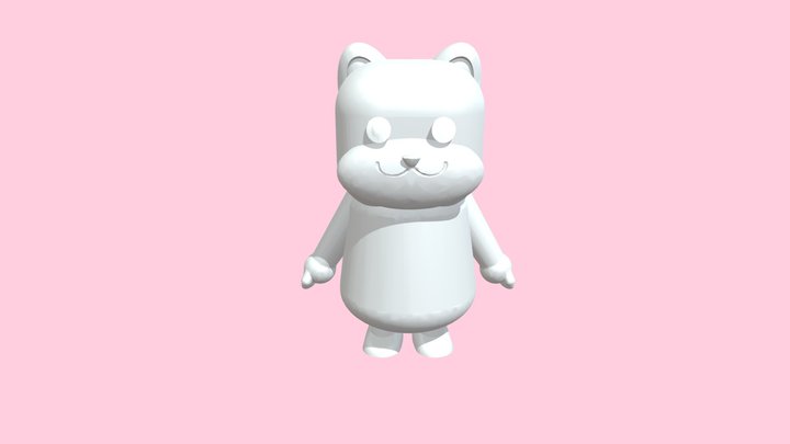 White Bear 3D Model
