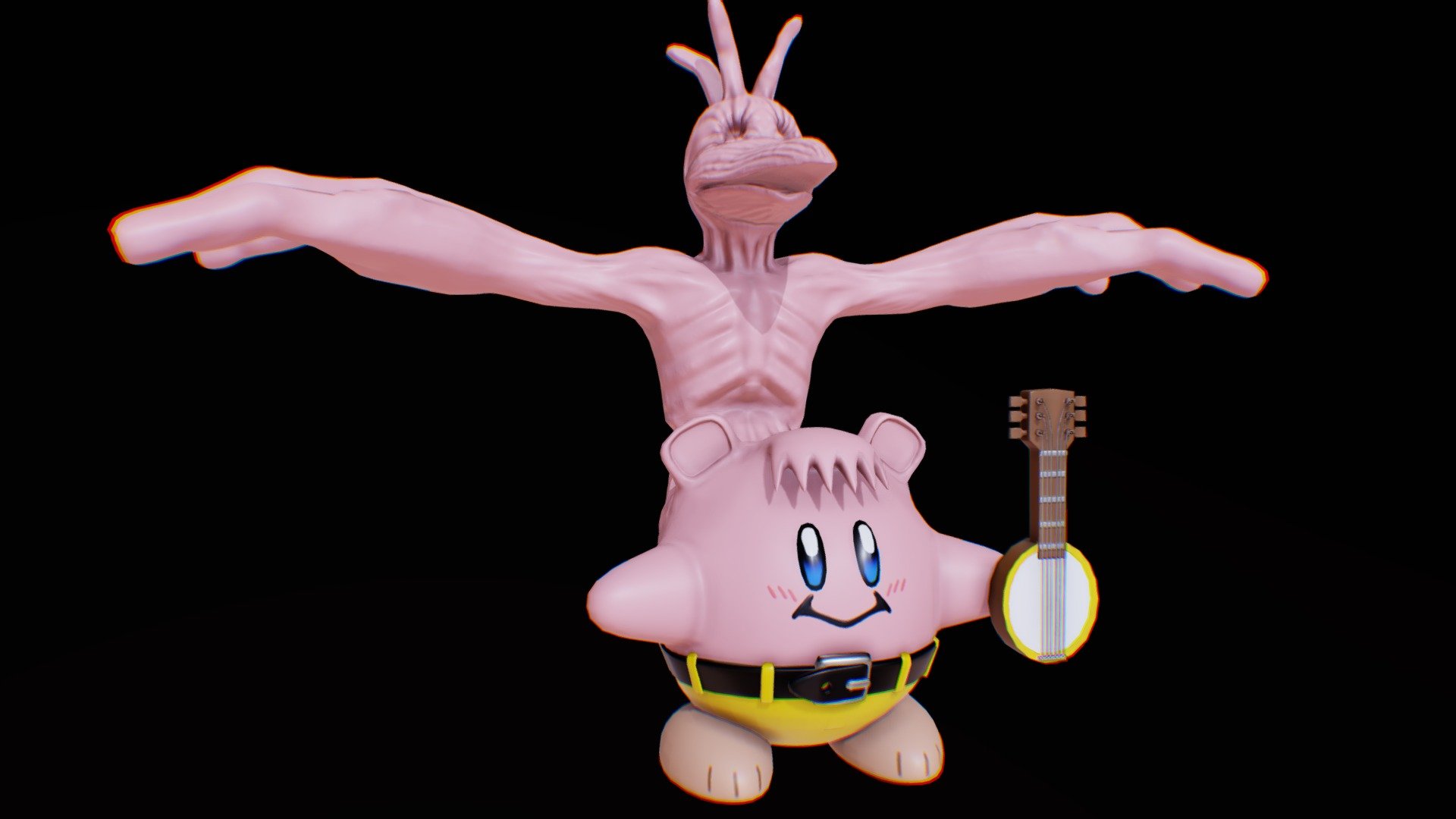 Kirby X Banjo Kazooie - Download Free 3D model by Al (@lightningocelot)  [5e83158]