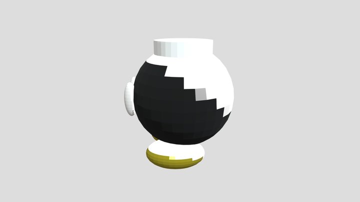 Bombita Mario 3D Model