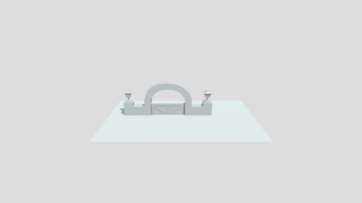 Main Gate Assignment 3D Model