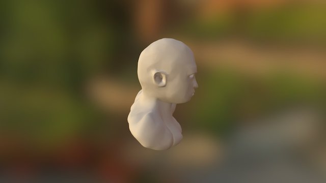 Head FBX 3D Model