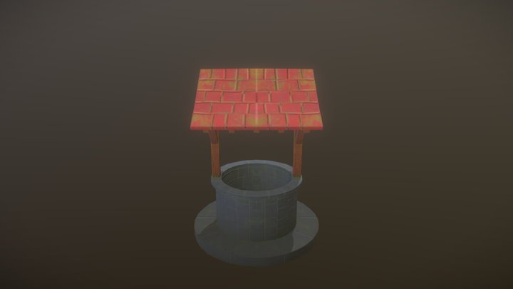 Stylized Well 3D Model