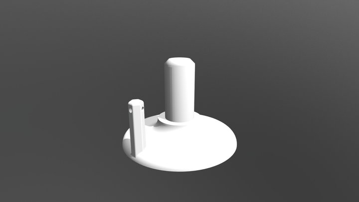 Solder wire spool holder 3D Model