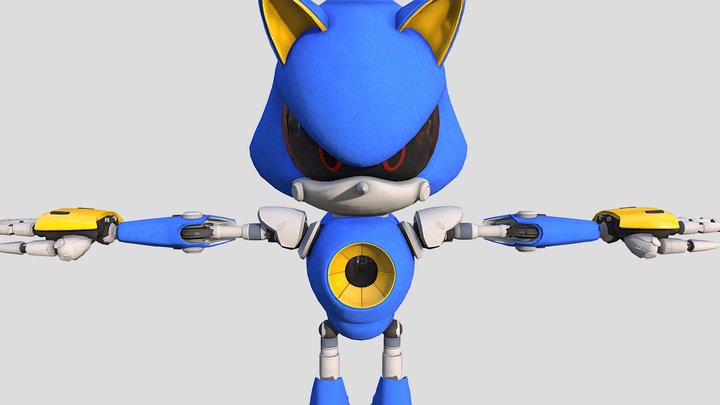 Metal Sonic - Sonic Forces 3D Model