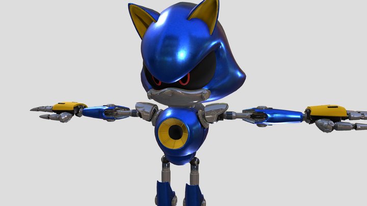 Metal Sonic - Sonic Forces 3D Model