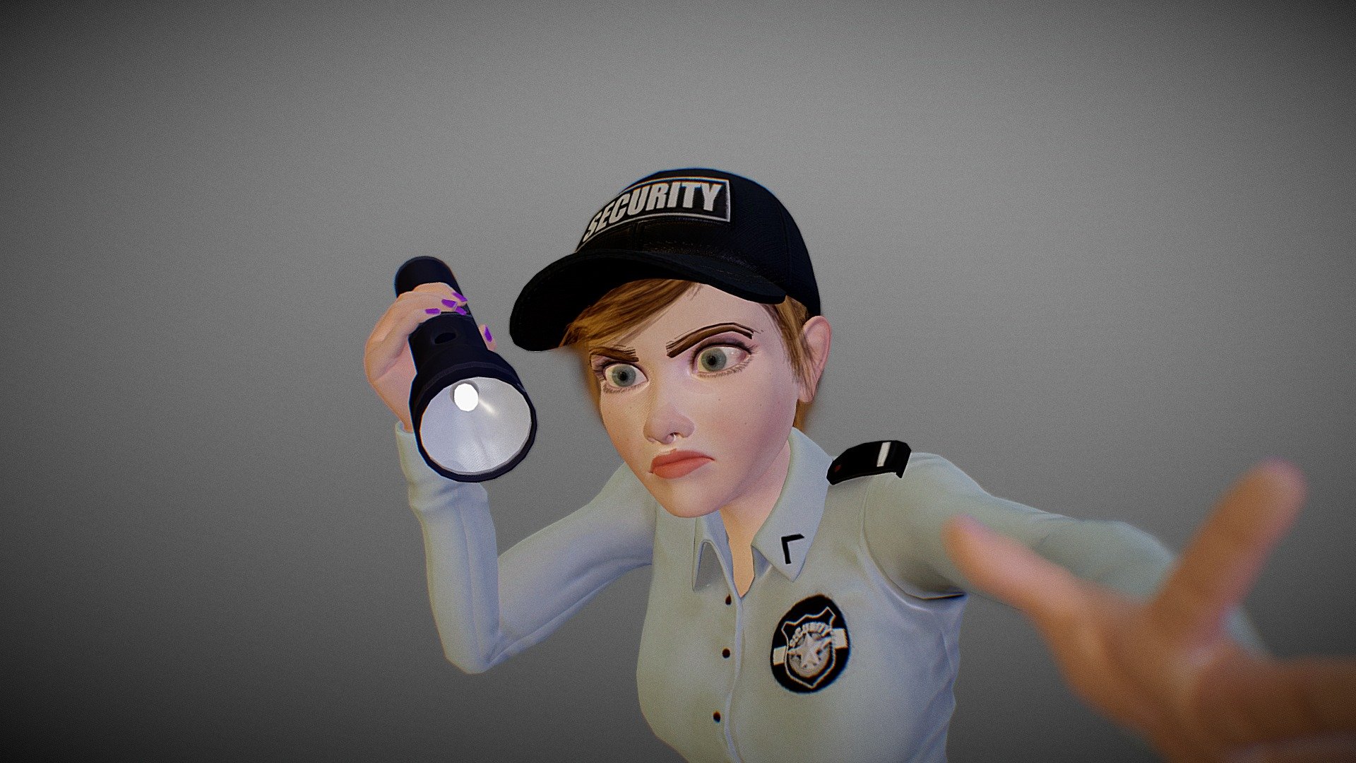 Officer Vanessa - Download Free 3D model by Ultmateslayer (@Funkin_Boombox)  [5e84caa]