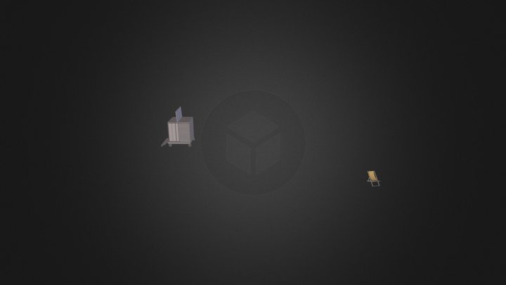 Le Cube Brut Version Definitive 3D Model