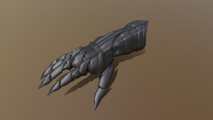 Dragon glove 3D Model