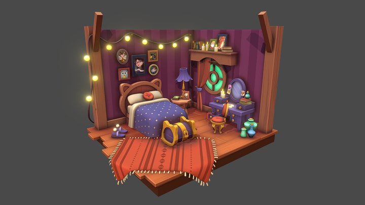 Magic room 3D Model