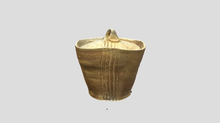 Ivory_Small_Pot 3D Model