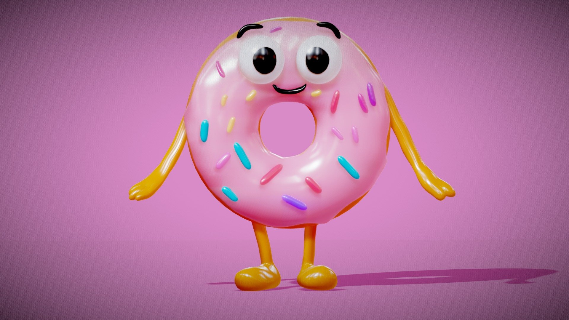 Donut - Download Free 3D model by CriisMora [5e87056] - Sketchfab