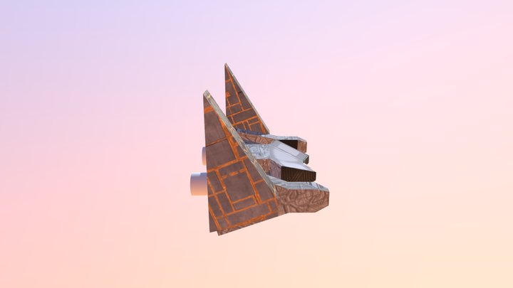 Spaceship1 3D Model