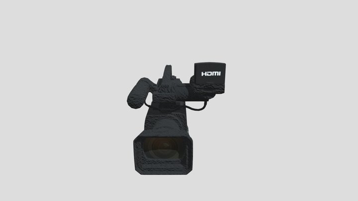 Video Camera 3D Model