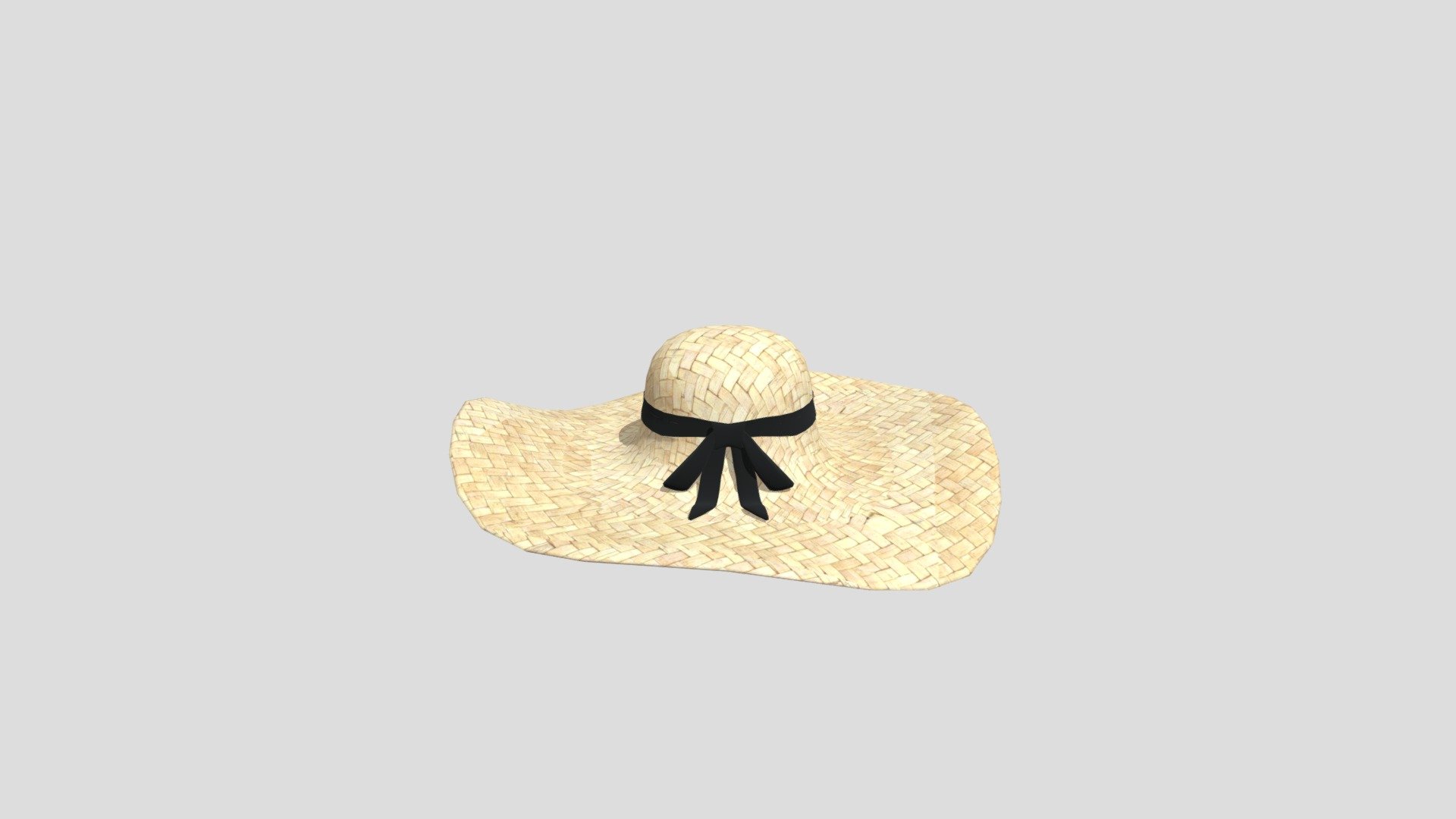 Straw Hat - Download Free 3D model by leman0312 [5e87ea4] - Sketchfab