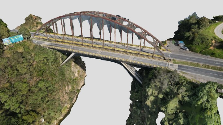 029. PUENTE SISGA CHOCONTA 3D Model