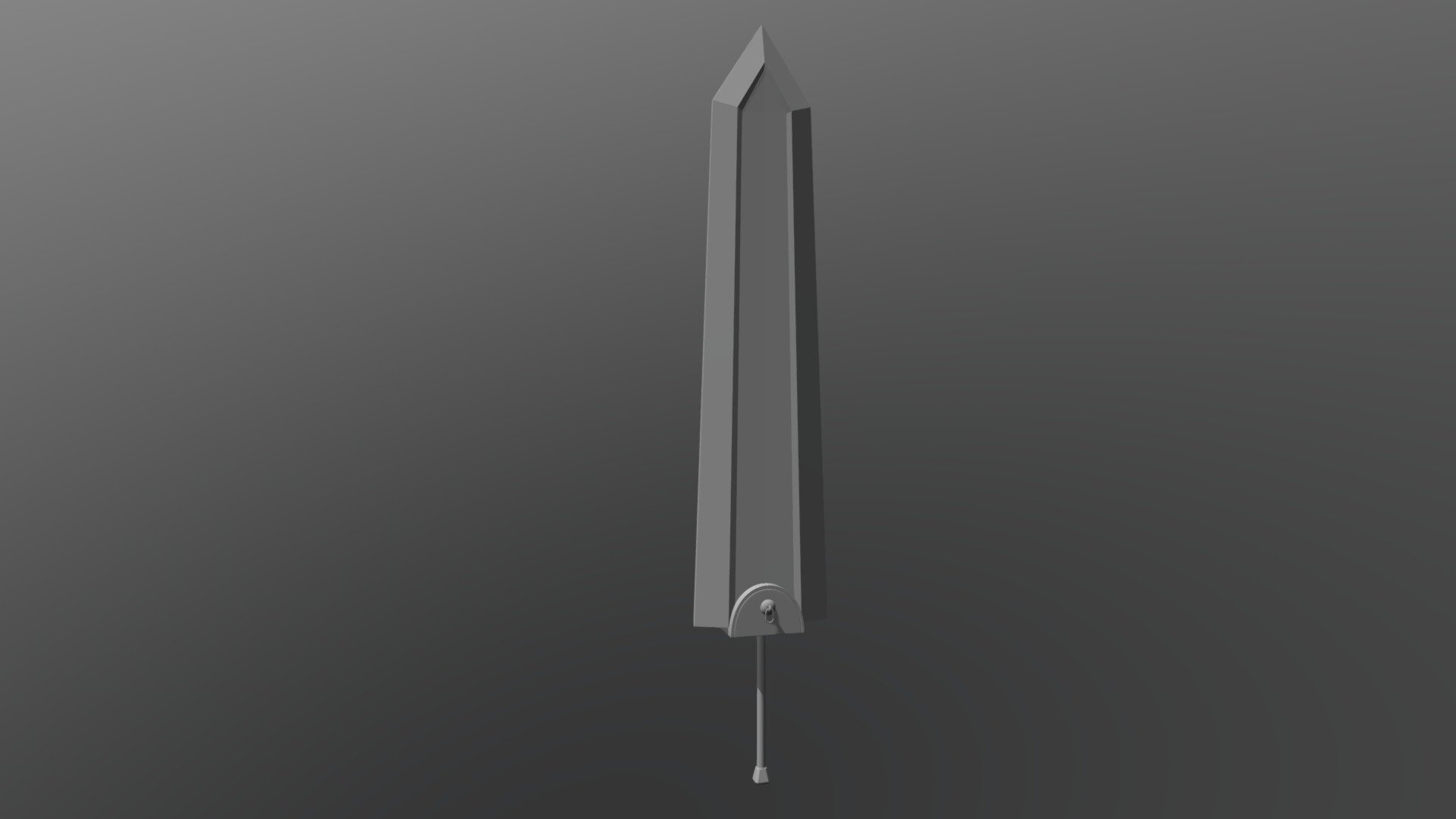 dragon slayer sword from berserk, 3D CAD Model Library