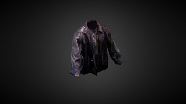 Leather Jacket 3D Model